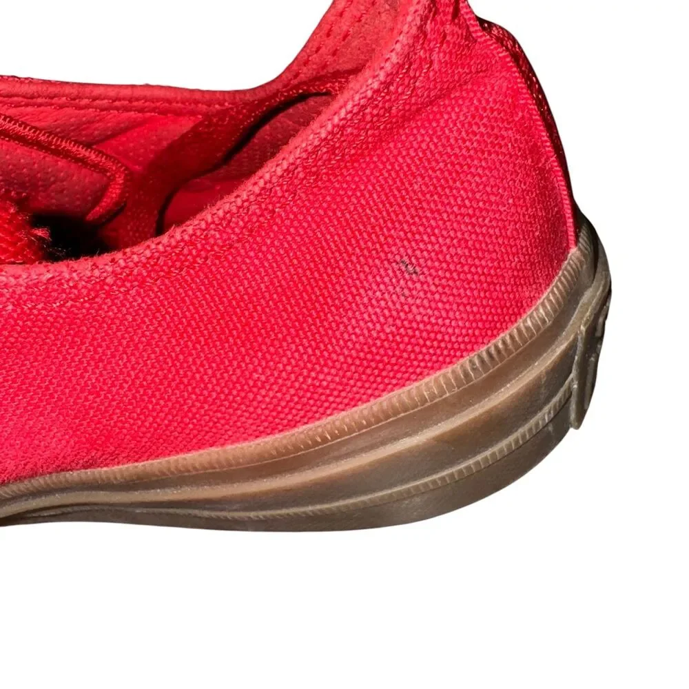 Converse All Star Lunarlon‎ mens red gum sole sneakers size 7